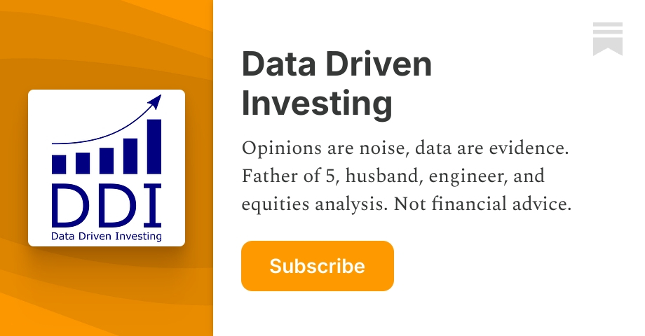 Data Driven Investing | Substack