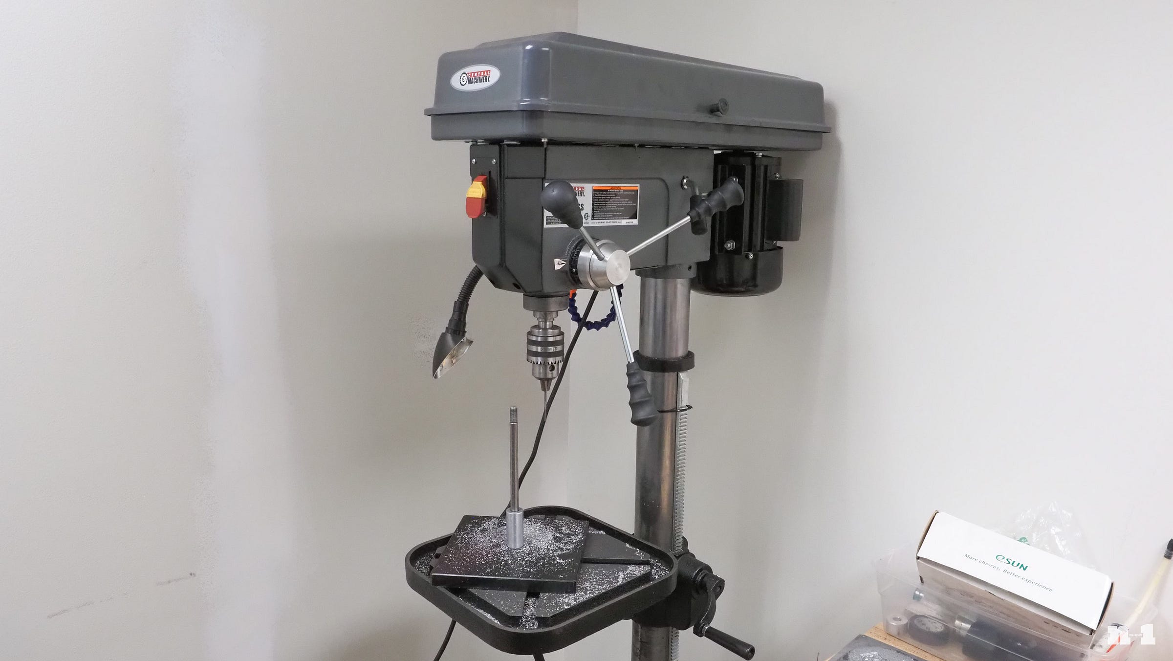 Berd spokes hub modification drill press