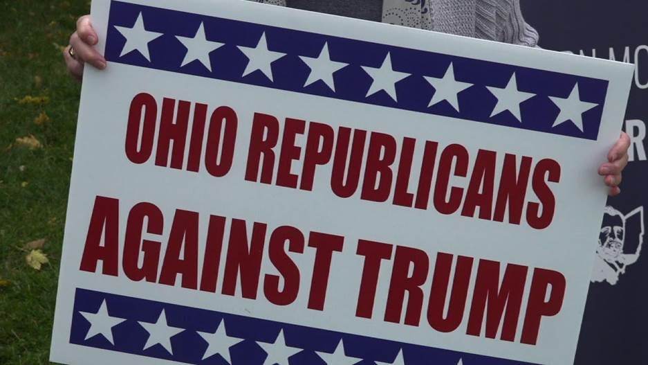 Ohio Republicans against Trump pin hopes on debate