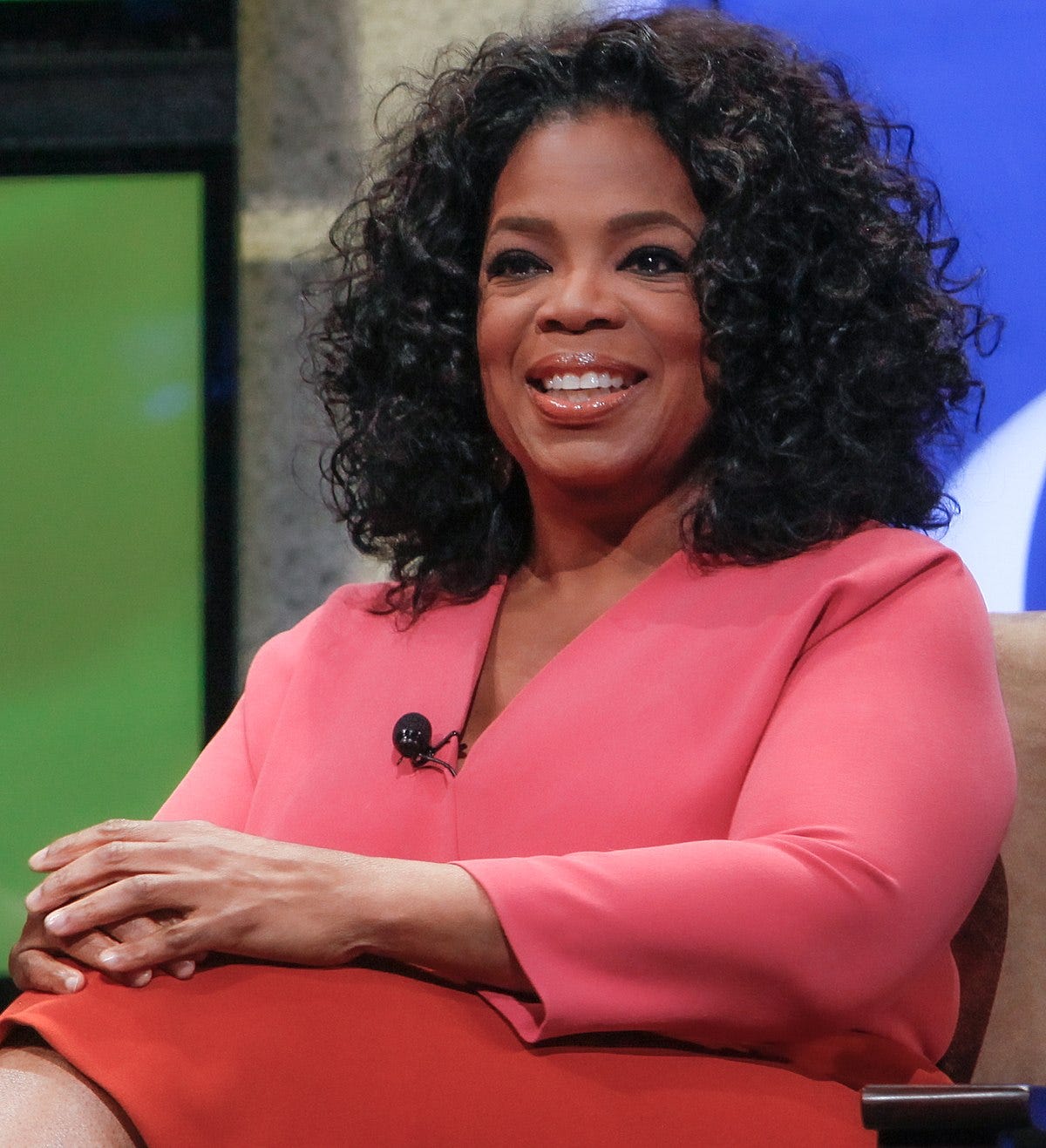 Oprah Winfrey smiling