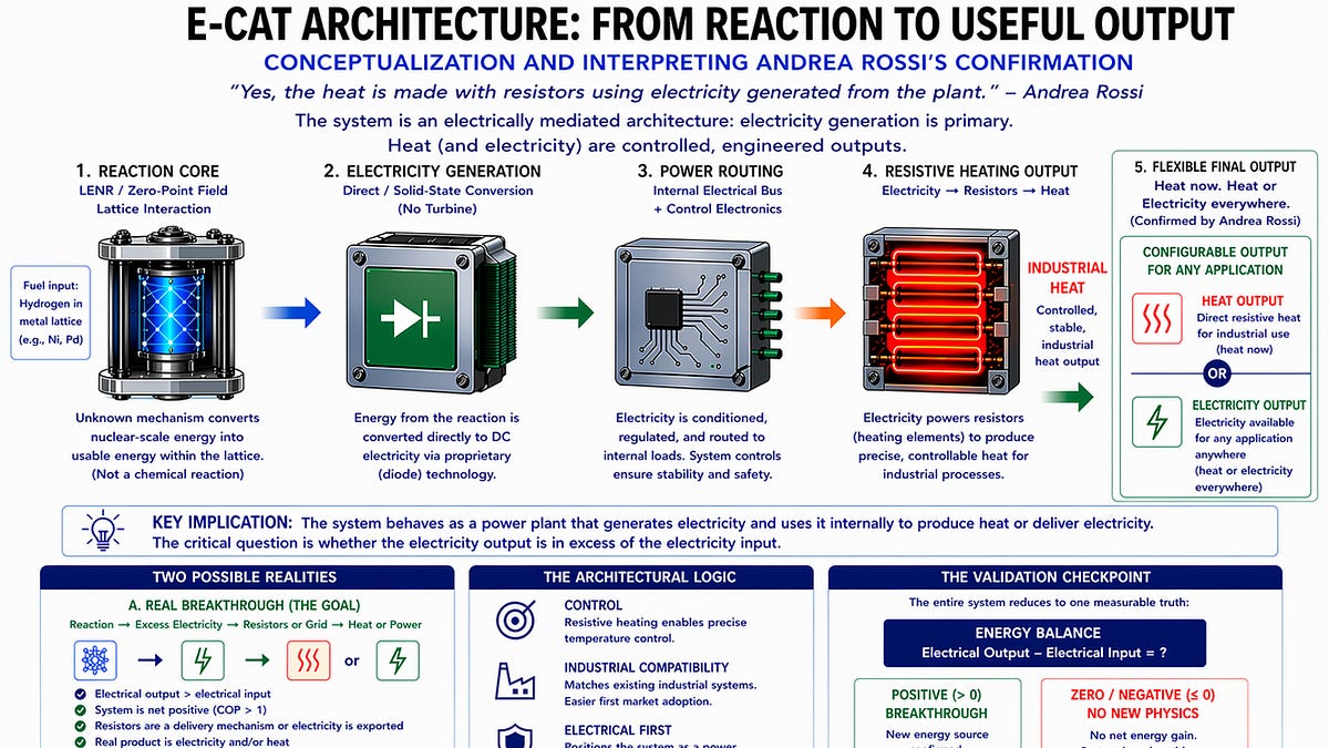 Ecatalyst From Reaction to Power: How the E-Cat System Delivers Heat Today and ...