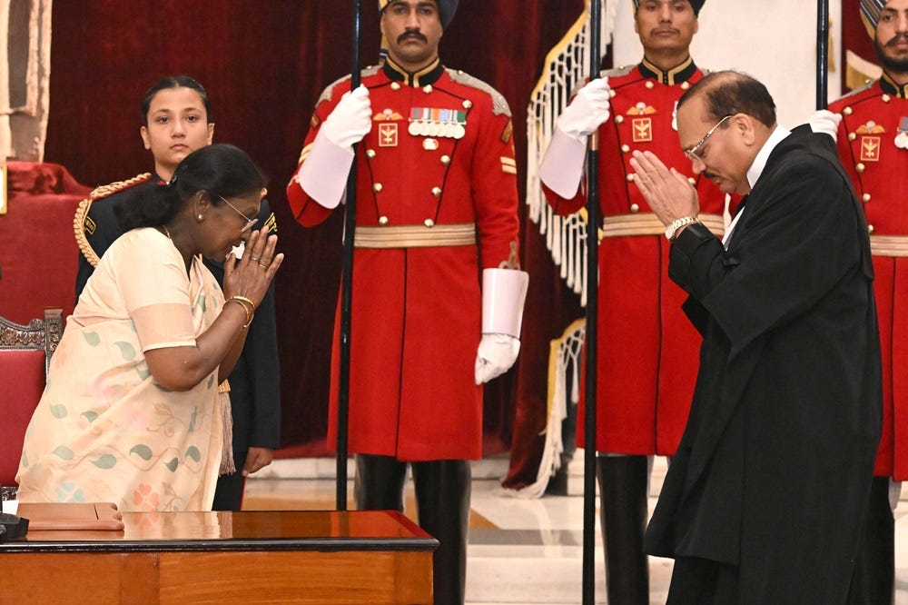 Justice Surya Kant sworn in as 53rd Chief Justice of India - ET Edge  Insights