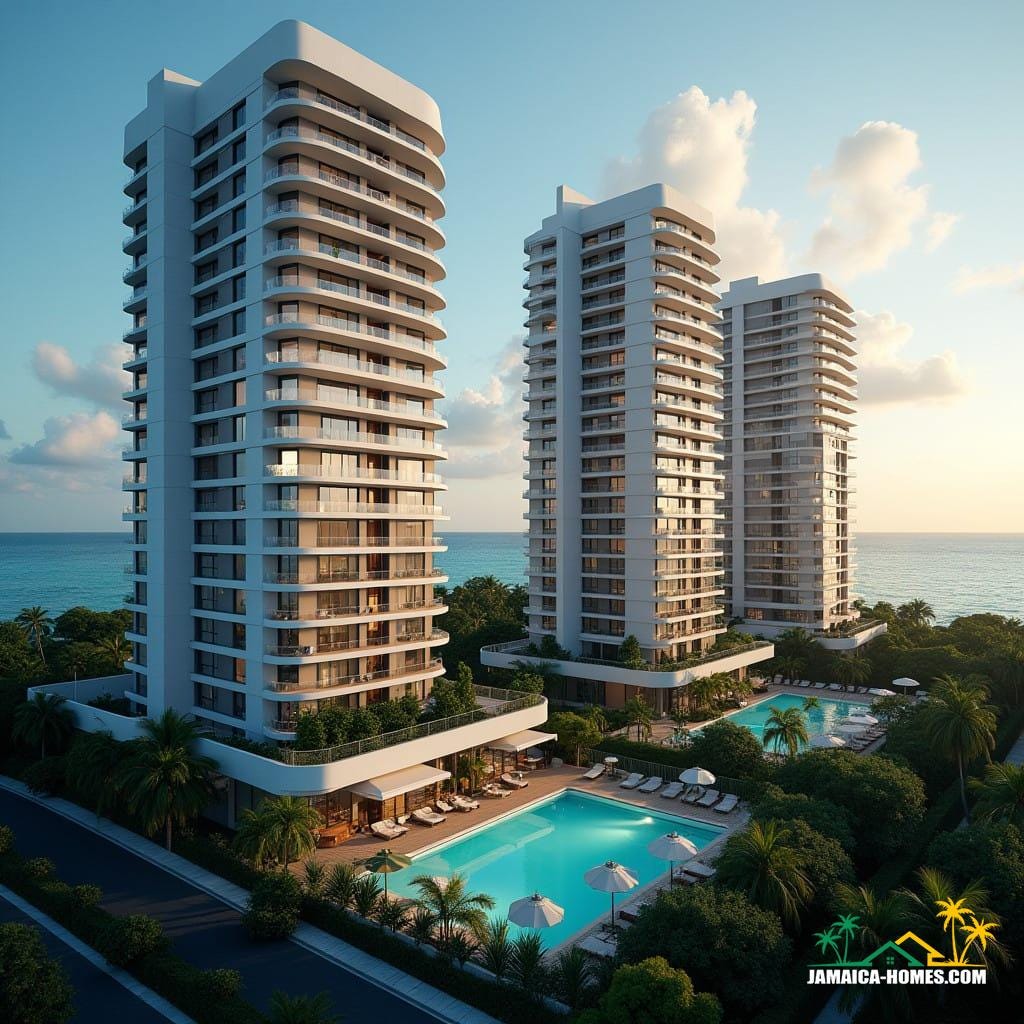Luxury real estate scheme in jamaica caribbean