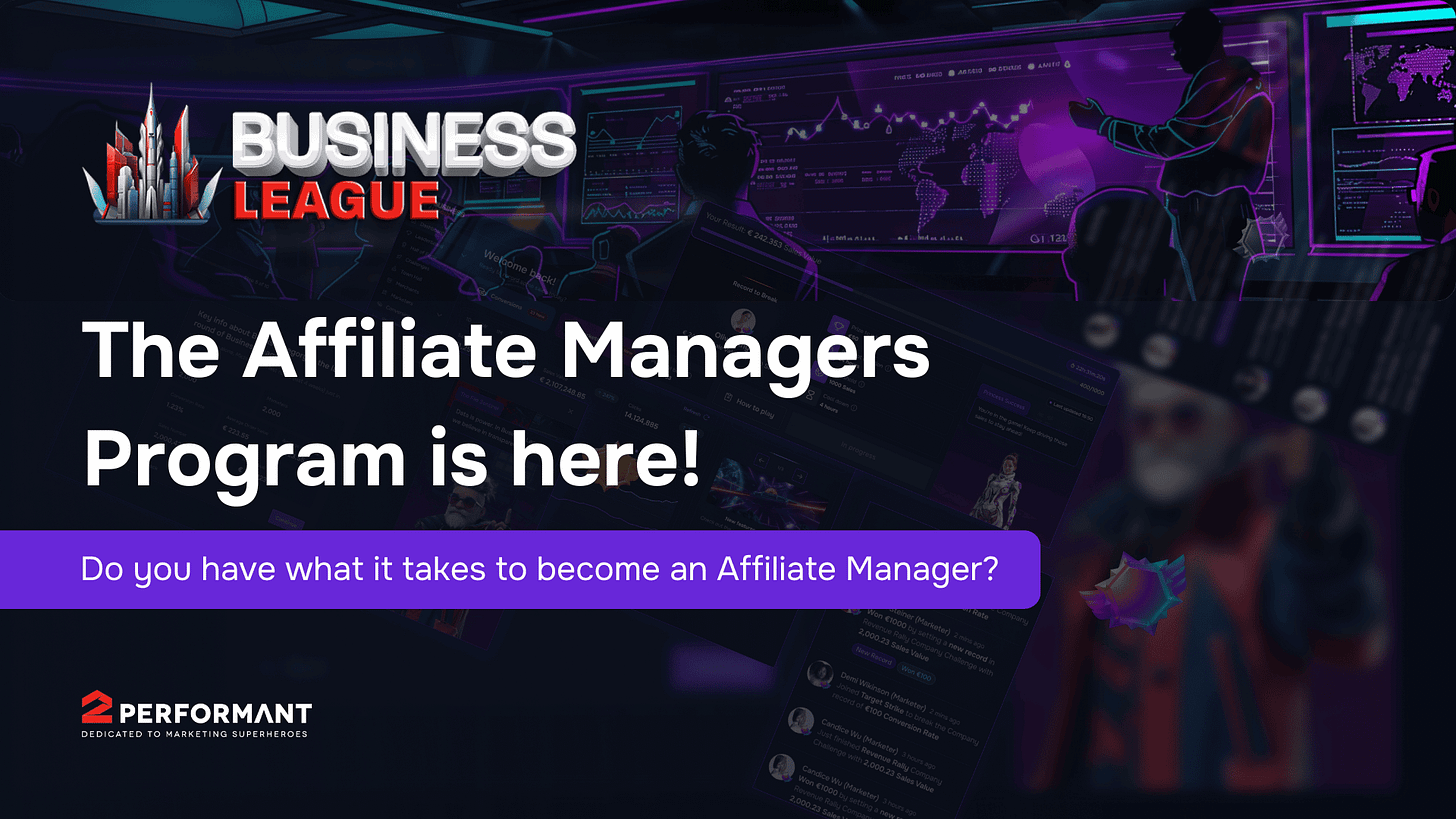 The Affiliate Managers program The Affiliate Managers program