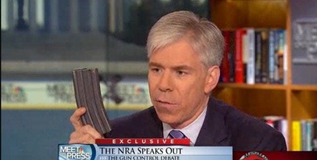 David Gregory knowingly violated DC gun laws by bringing this magazine on his show.