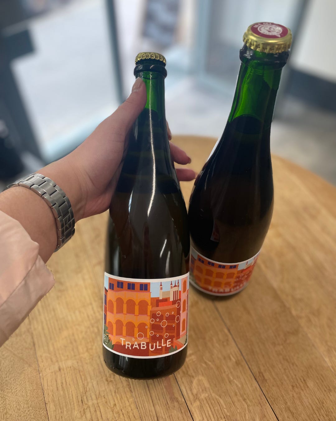 trabulle chai pétillant vin 