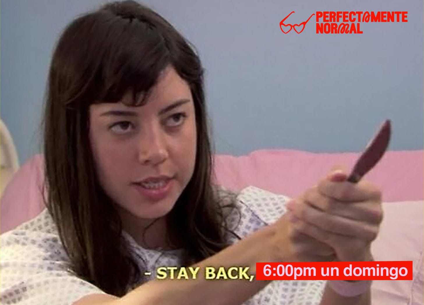 Stay back, 6:00pm un domingo!