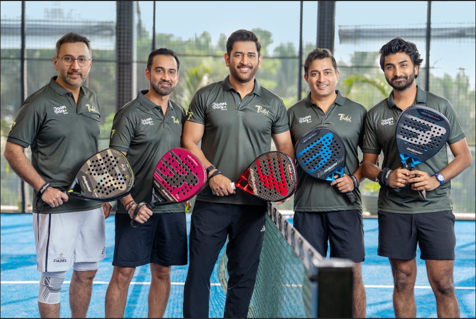 MS Dhoni's 7Padel merges PadelPark India to accelerate growth | Sportzpower
