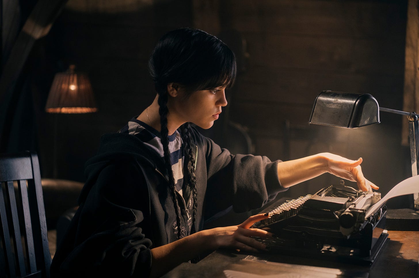 I know I'm stubborn, single-minded, and obsessive. But those are all traits of great writers. Yes, and serial killers. What's your point? — Wednesday Addams