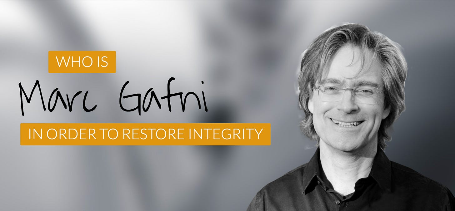 Who is Marc Gafni?