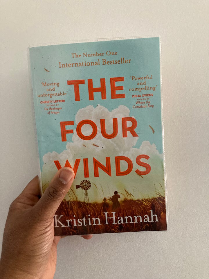 Books by Kristin Hannah - True Colours and The Four Winds