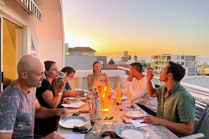 Friends in Vancouver and Cape Town