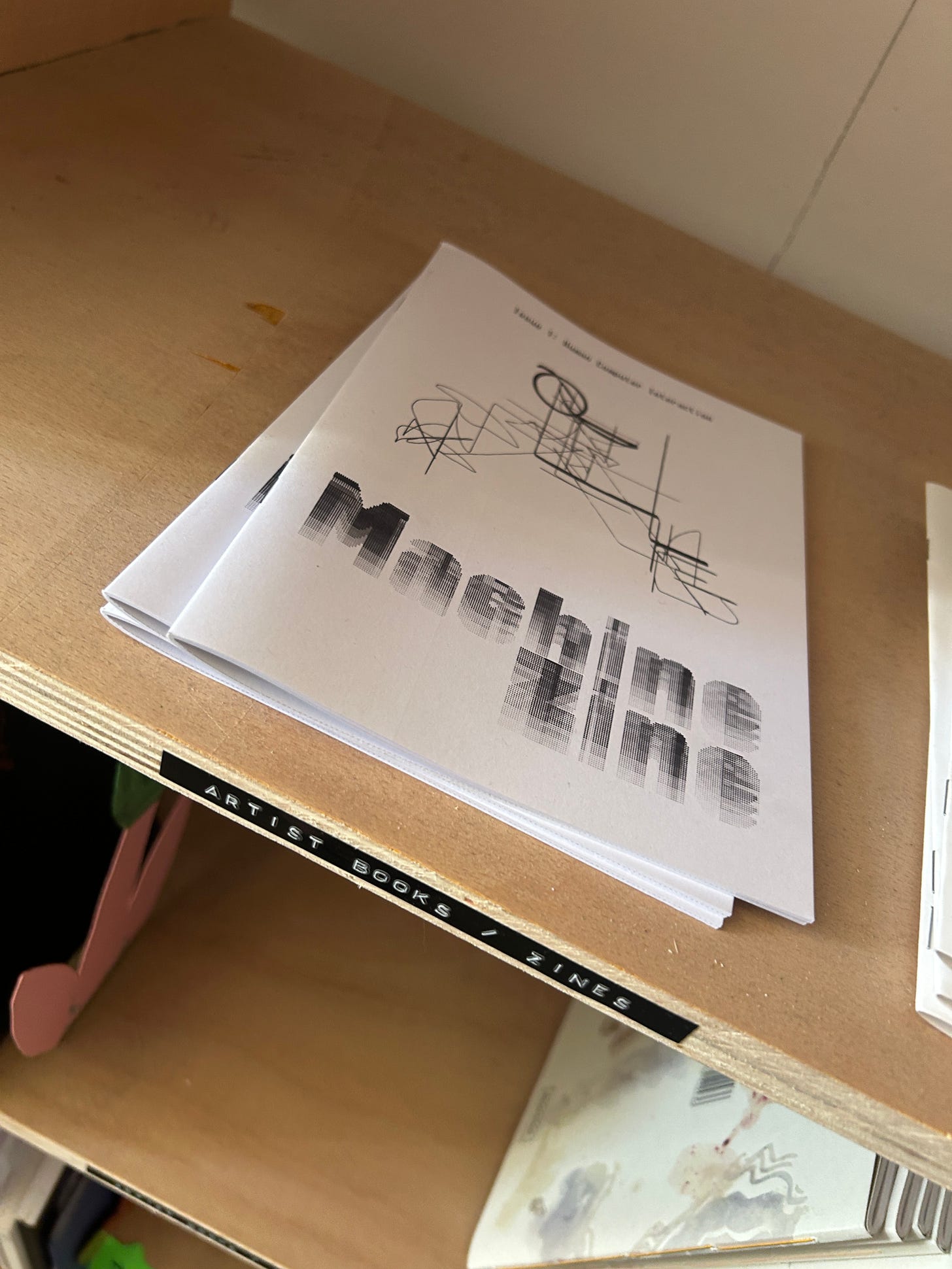 Machine Zine on sale at Got Enough Books Leicester! Machine Zine on sale at Got Enough Books Leicester!