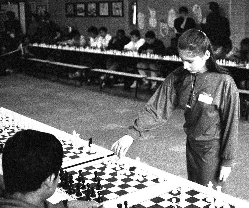 Simultaneous chess exhibit v. Judit Polgár, 1992 - 22 | Flickr