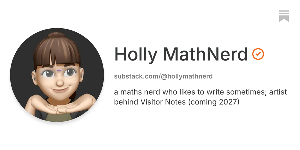 Holly MathNerd | Substack