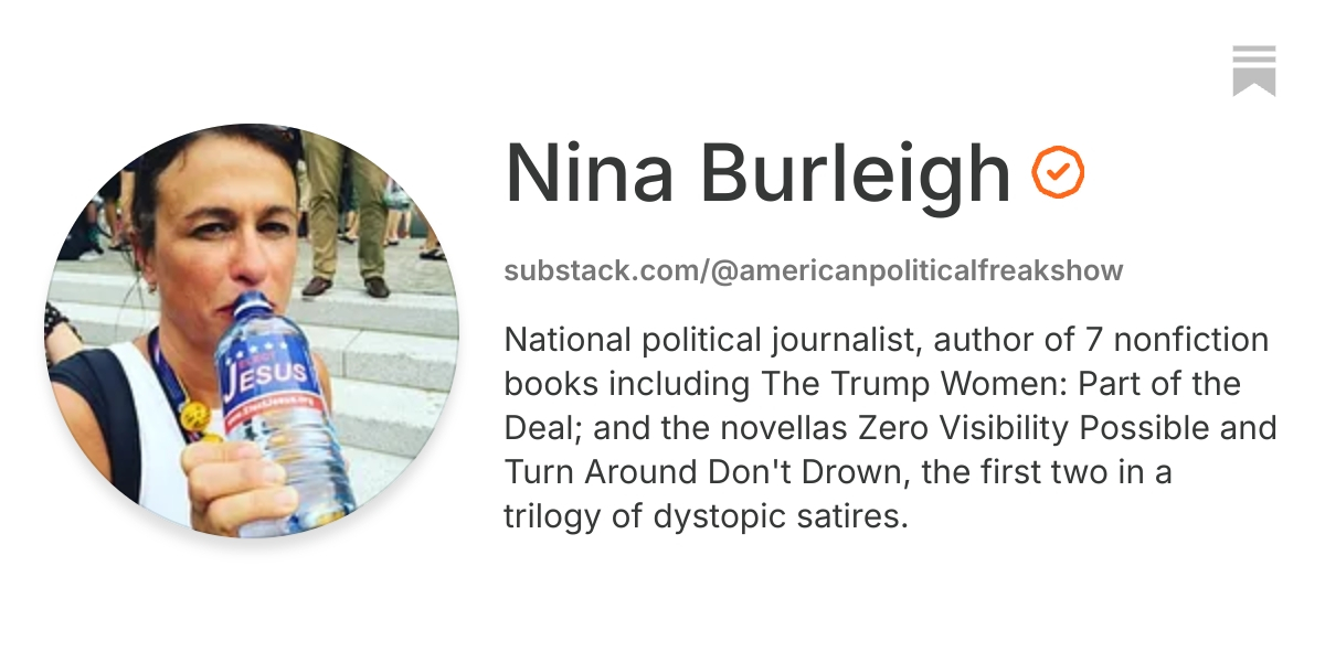 Nina Burleigh | Substack
