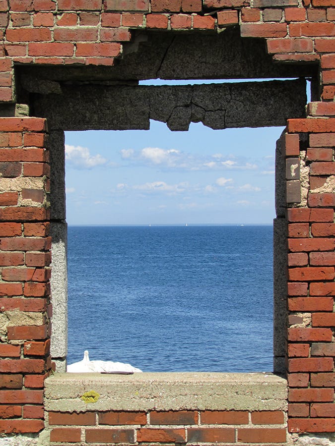 Remains of keeper's house