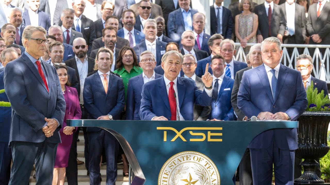 Texas Stock Exchange Could Start Listing Shares Next Year - WSJ Texas Stock Exchange Could Start Listing Shares Next Year - WSJ
