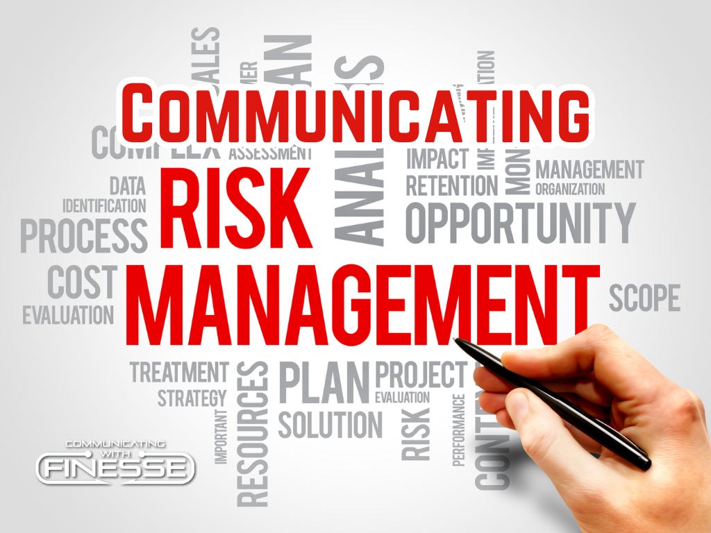 Effective risk management requires more than just identifying and assessing risks.