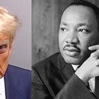 Dr. King and Donald Trump