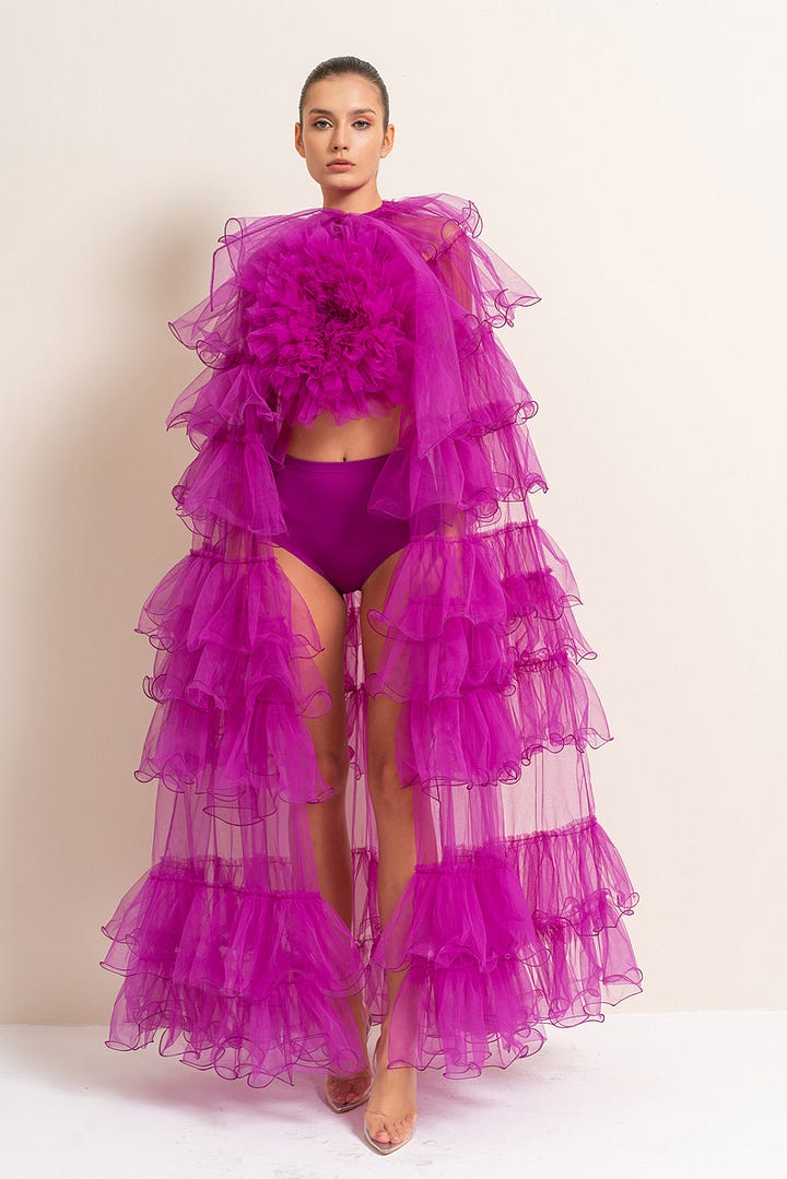 Tulle jacket