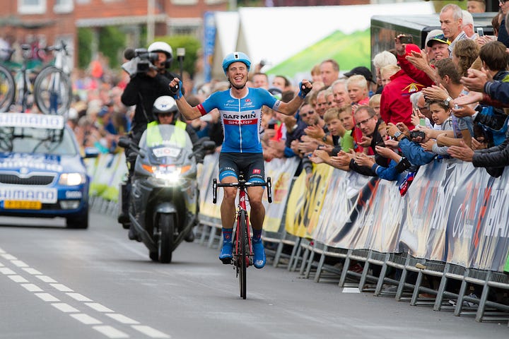 Sebastian Langeveld was in 2014 de sterkste bij de elite renners