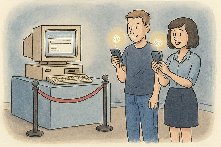 A person and person looking at phones

AI-generated content may be incorrect.