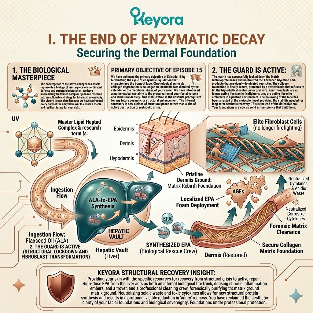 Biological Masterpiece and Matrix Metalloproteinase lockdown drives ATP Synthesis and triple-helix protection to secure the absolute dermal foundation. Biological Masterpiece and Matrix Metalloproteinase lockdown drives ATP Synthesis and triple-helix protection to secure the absolute dermal foundation.