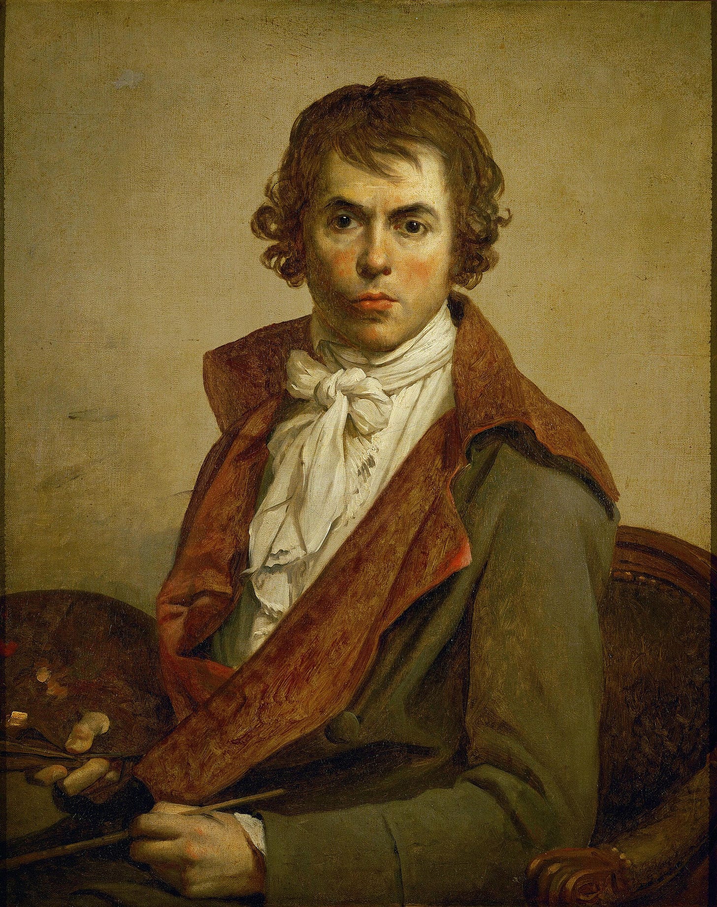 Jacques Louis David Self Portrait Jacques Louis David Self Portrait