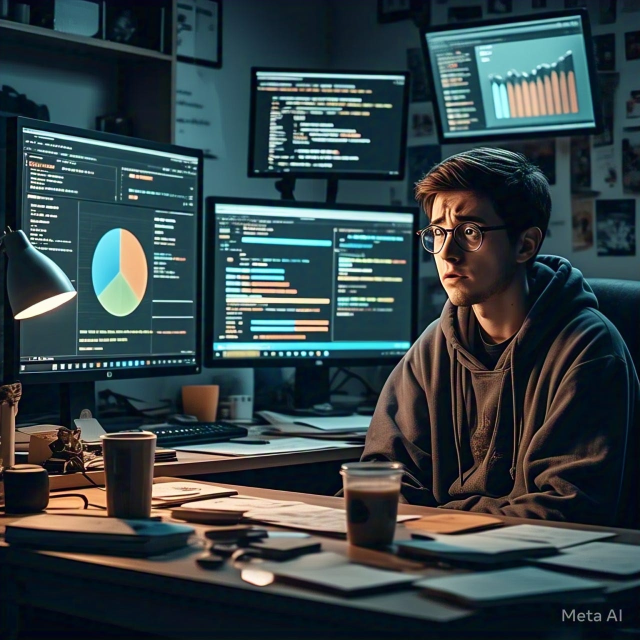 Image created using Meta AI. The prompt used to create the image is shared in the post