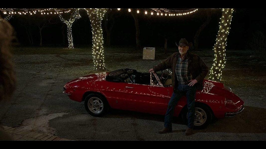 Walker Bonham in tight jeans giving ABilene a hot little red corvette 3.17. Walker Bonham in tight jeans giving ABilene a hot little red corvette 3.17.