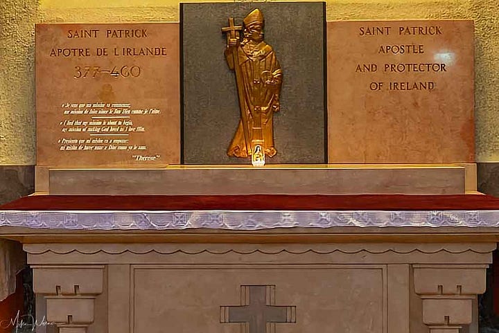 Some of the chapels financed by countries