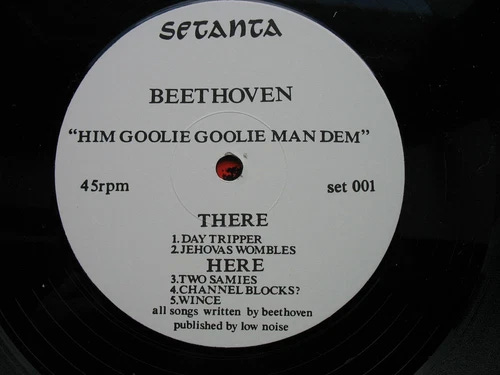 BEETHOVEN-HIM GOOLIE GOOLIE MAN DEM. 1989 U.K 12" SINGLE. INDIE ROCK  EX - Picture 2 of 3