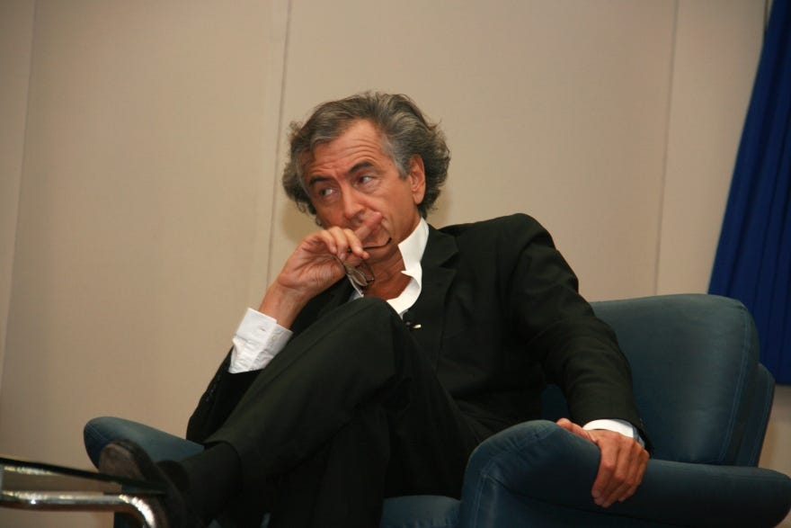 Bernard-Henri Lévy σε συζήτηση με Dugin