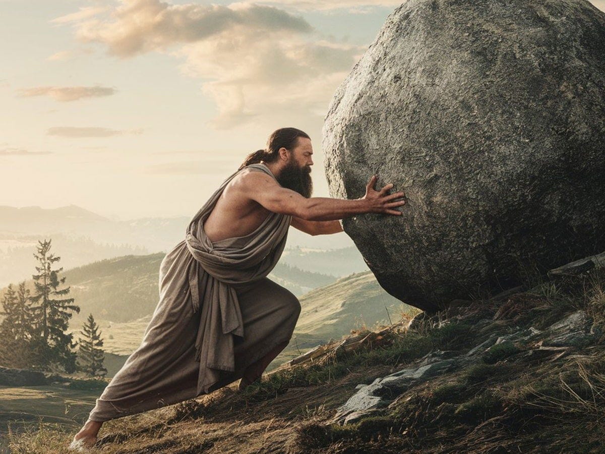 The Myth of Sisyphus: A Tale of Endless Struggle | History Cooperative