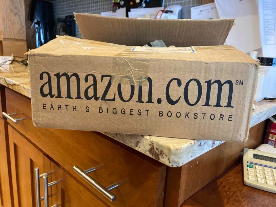 Amazon Box From 1997 Found in Basement Sparks Nostalgia: 'Prime Discovery'  - Newsweek