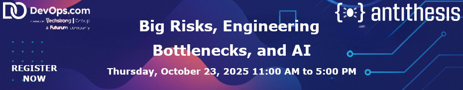 Big Risks, Engineering Bottlenecks, and AI (Oct. 23rd)