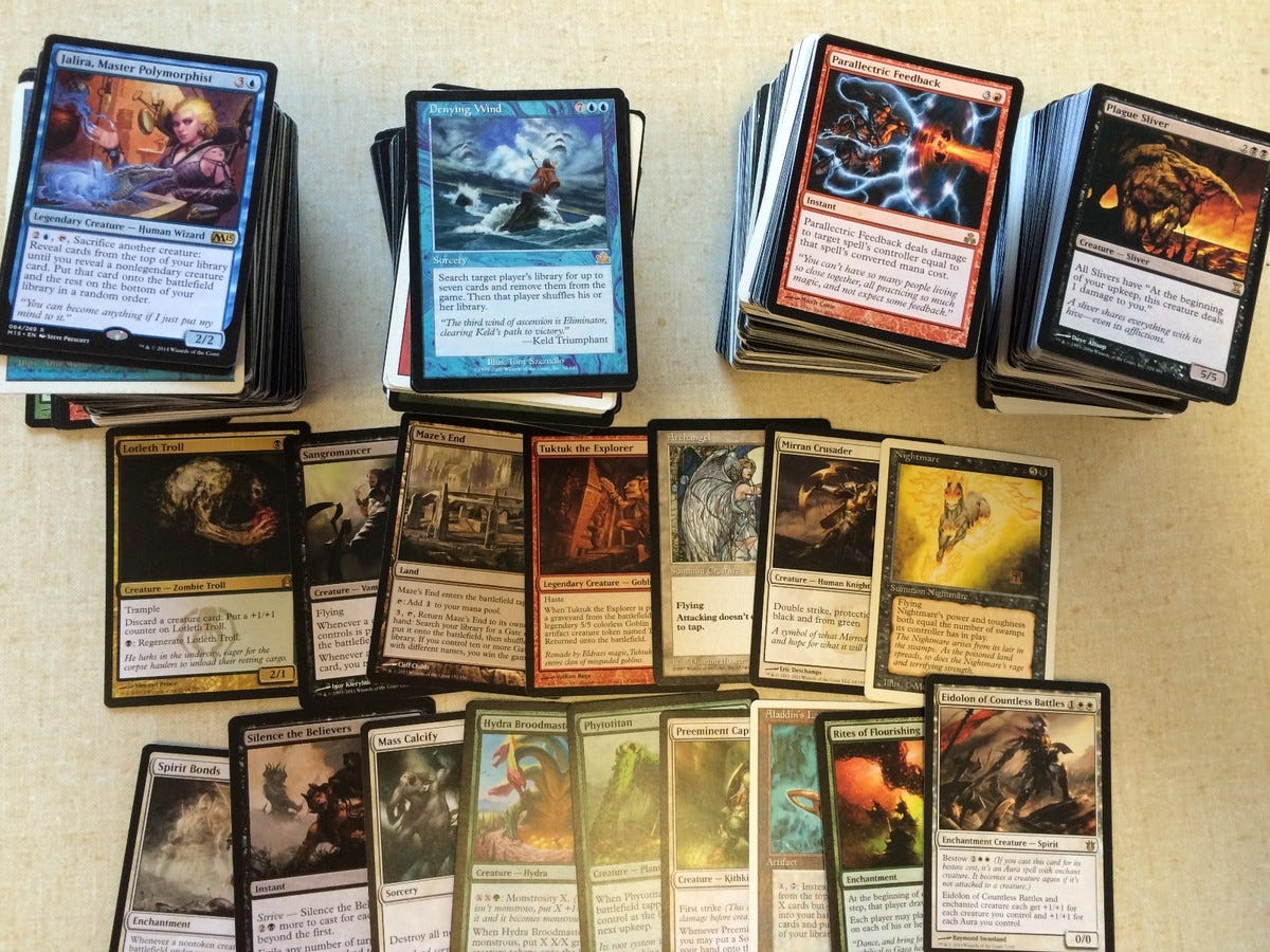 1 Full Pound of Magic The Gathering cards great grab bag mix