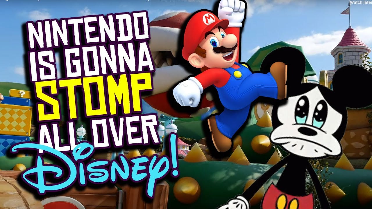 Nintendo Will STOMP All Over Disney. - YouTube Nintendo Will STOMP All Over Disney. - YouTube