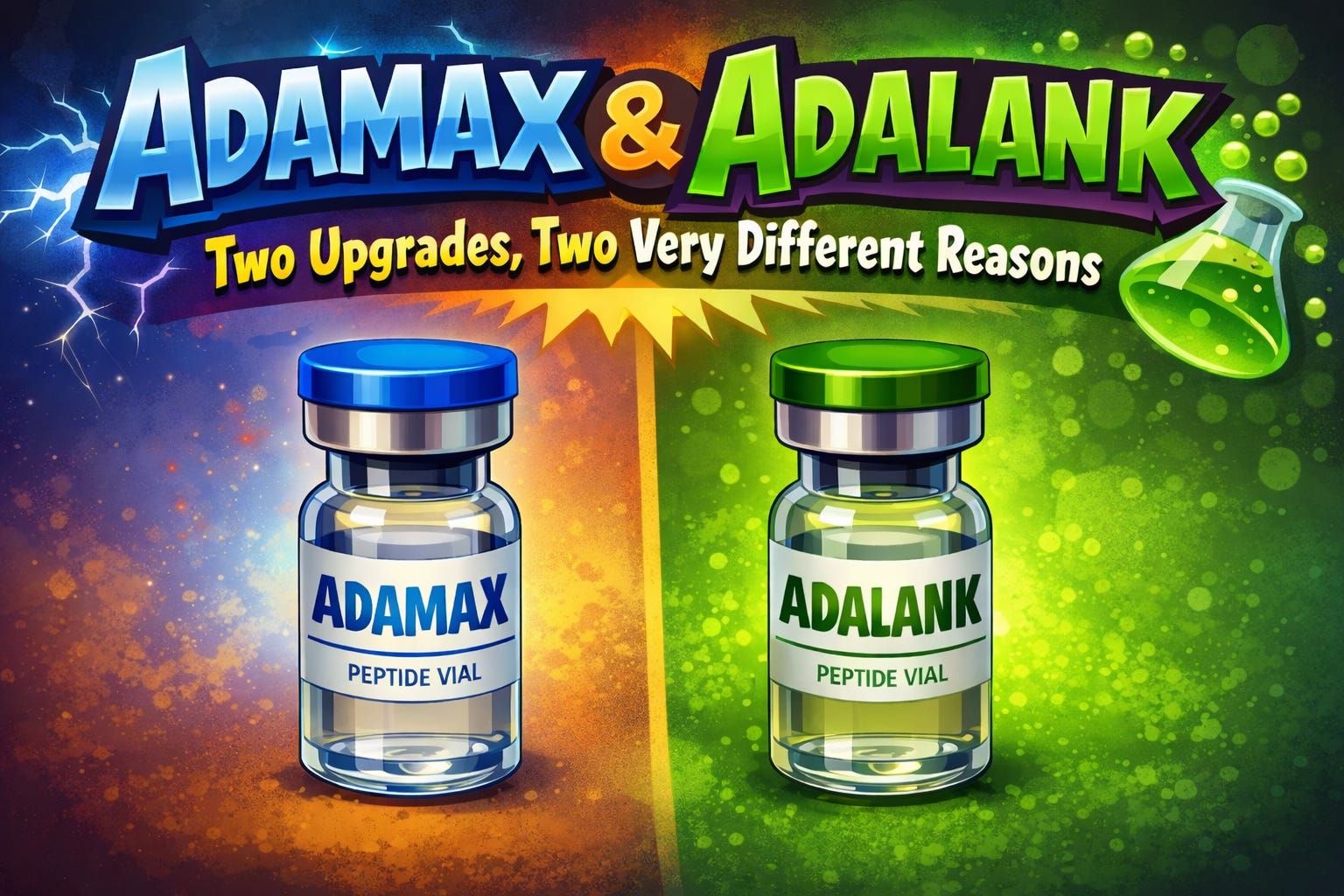 Adamax & Adalank: Two Upgrades, Two Very Different Reasons