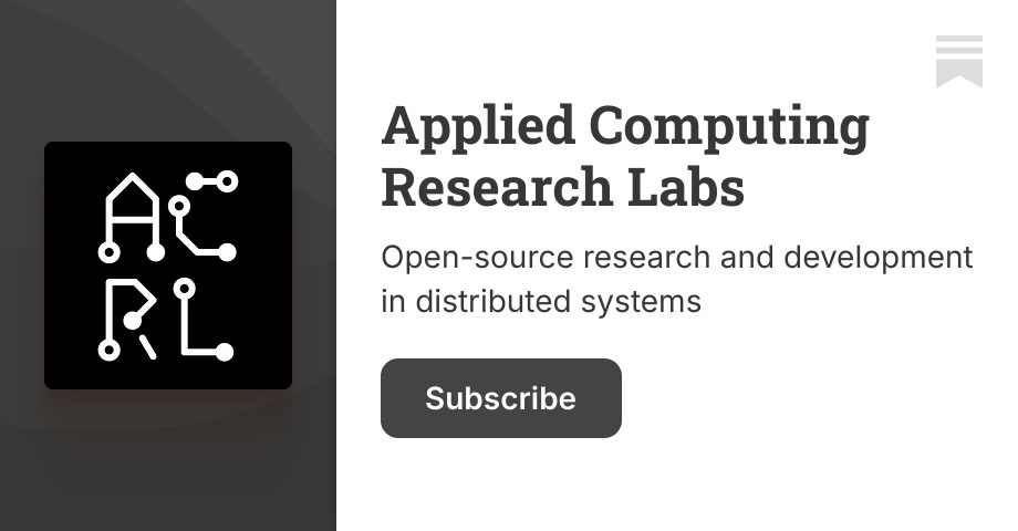 Applied Computing Research Labs | drmorr | Substack