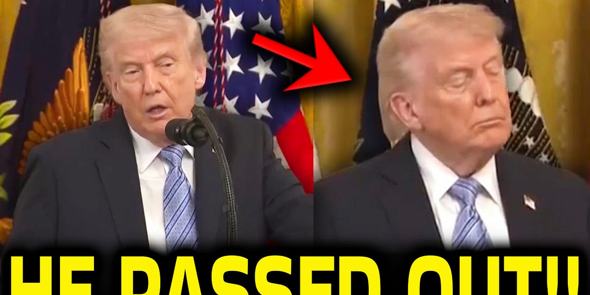 White House Panics As Trump Falls Asleep Publicly