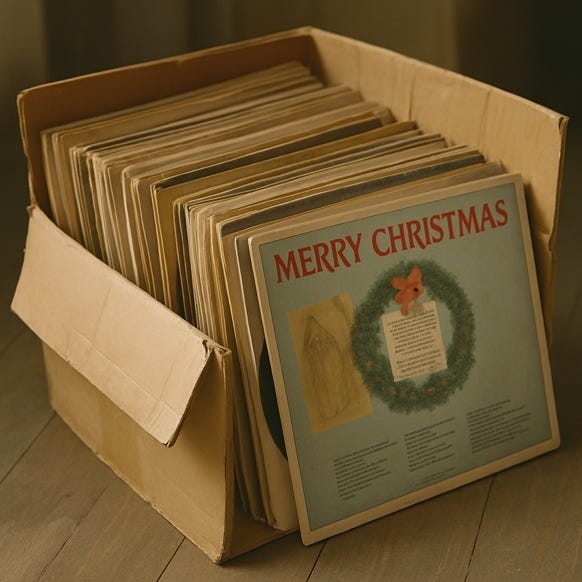 A box with a box of records

AI-generated content may be incorrect.