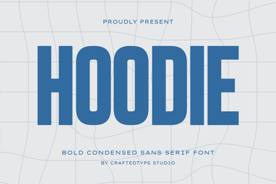 Hoodie Bold Condensed Sans Serif Font