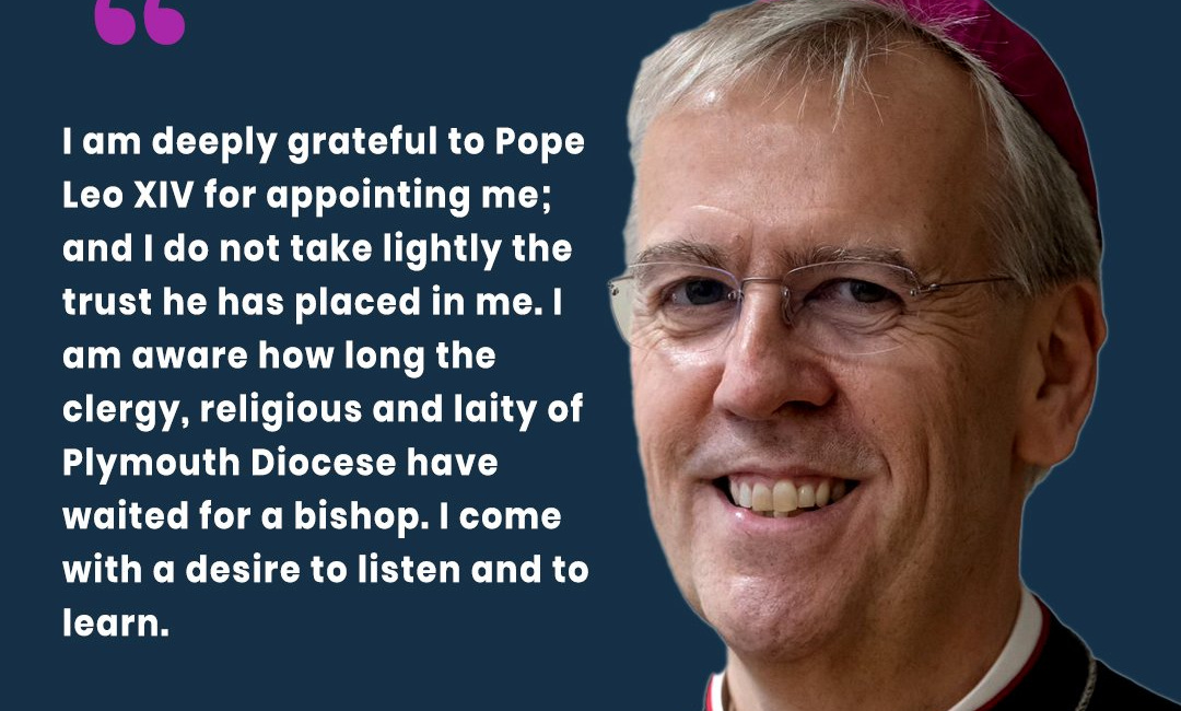 Finally! Plymouth has a Bishop.