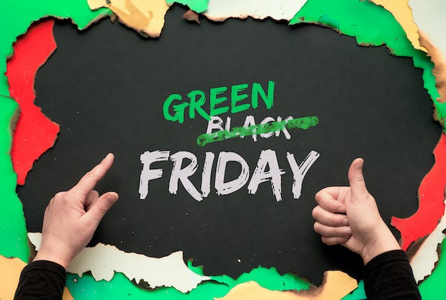 Qu'est-ce que le Green Friday?