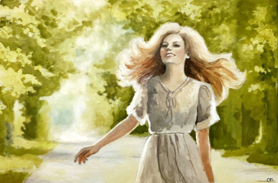 Painting by Camilla Imanuelsen