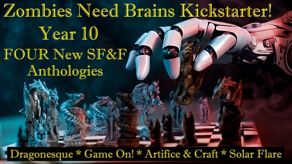 Project image for New Zombies Need Brains Anthologies for Year 10! Project image for New Zombies Need Brains Anthologies for Year 10!