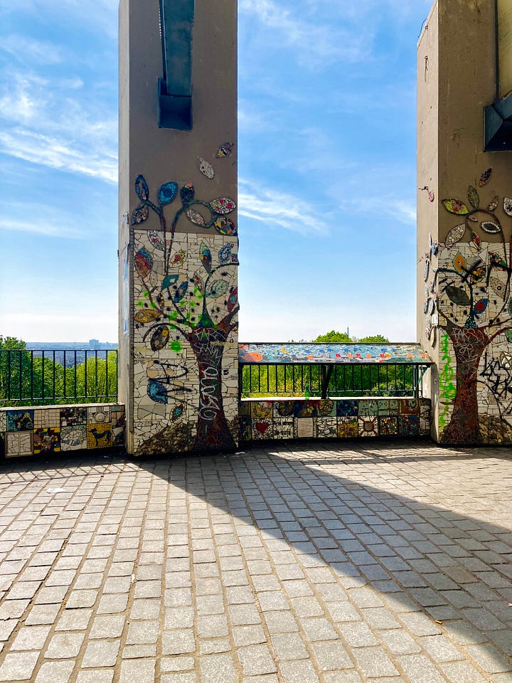 Belvédère de Belleville - Foto ©elidechille