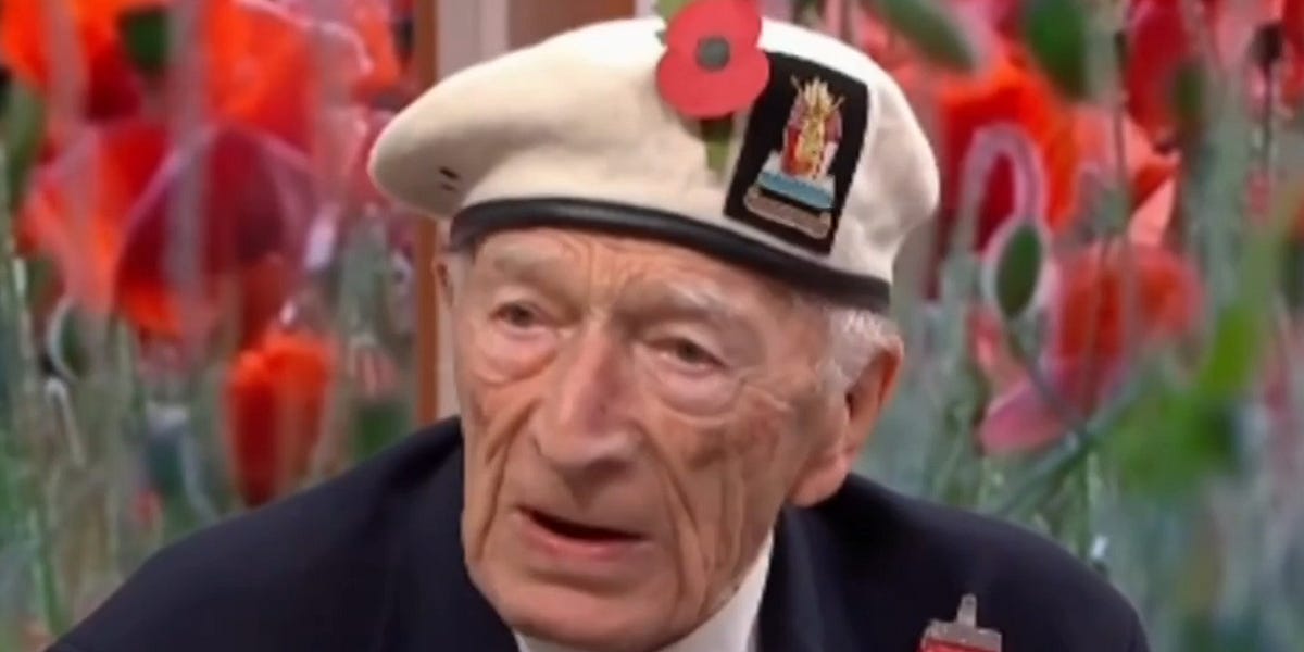 British WWII Veteran Breaks Down On National Television - 'The Sacrifice Wasn't Worth The Result, It Is Downside Worse Than What It was When I Fought For It' 